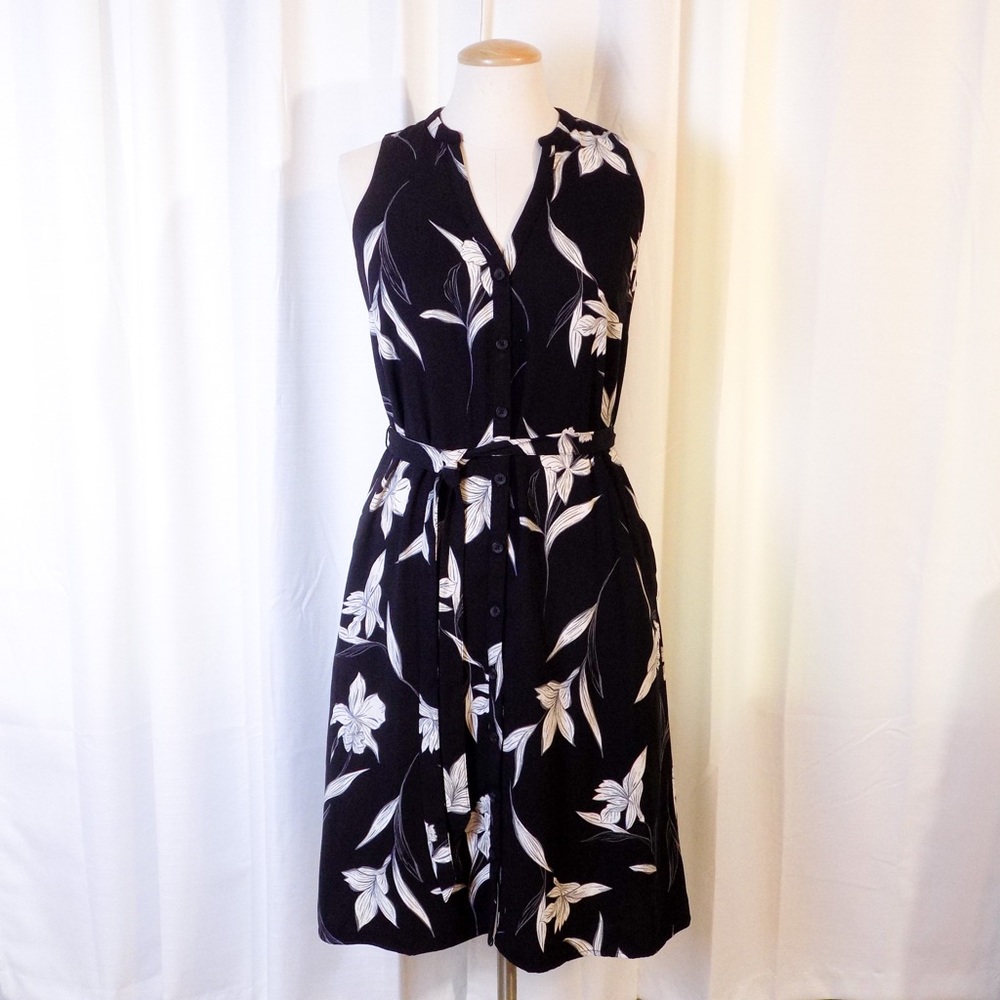 a.new day floral button-down dress